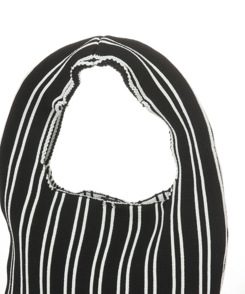 studio CLIP（スタディオクリップ）の「軽いニットトートバッグ（トートバッグ・レディース・ブラック/ネイビー/イエロー/グリーン・FREE）」の9枚目の写真