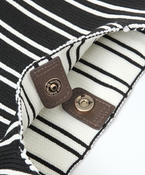 studio CLIP（スタディオクリップ）の「軽いニットトートバッグ（トートバッグ・レディース・ブラック/ネイビー/イエロー/グリーン・FREE）」の11枚目の写真