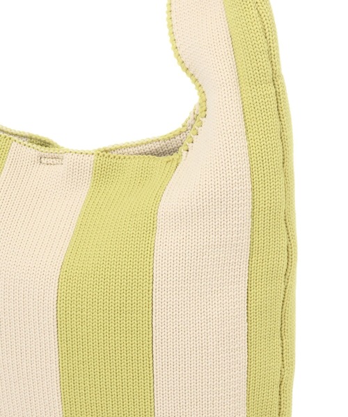 studio CLIP（スタディオクリップ）の「軽いニットトートバッグ（トートバッグ・レディース・ブラック/ネイビー/イエロー/グリーン・FREE）」の13枚目の写真