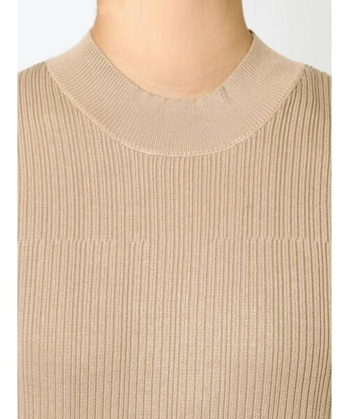 LAGUNAMOON（ラグナムーン）の「タックスリーブドッキングニットワンピース（ワンピース・レディース・ブラック/ベージュ/カーキ・SMALL/MEDIUM）」の7枚目の写真