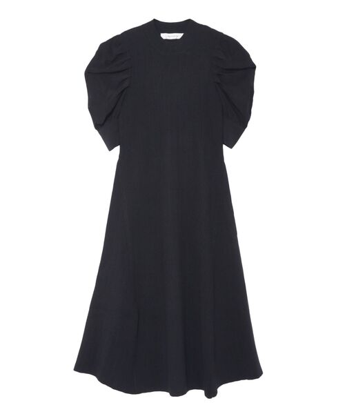 LAGUNAMOON（ラグナムーン）の「タックスリーブドッキングニットワンピース（ワンピース・レディース・ブラック/ベージュ/カーキ・SMALL/MEDIUM）」の13枚目の写真