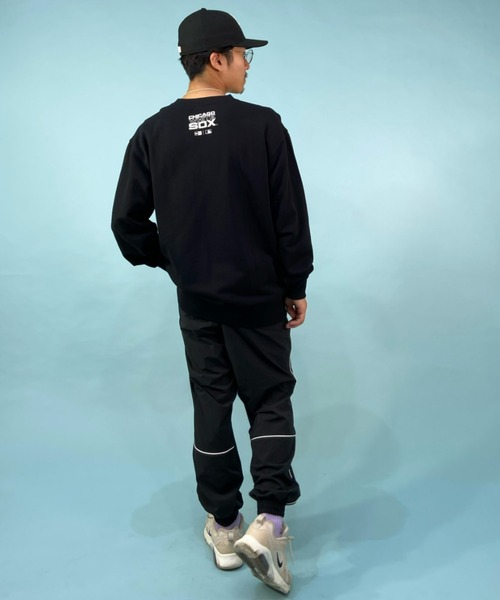 NEW ERA(ニューエラ)の「【ZOZOTOWN限定】NEW ERA/ニューエラMLBコラボ ベースボールシリーズ/カレッジロゴトレーナー ロゴスウェット/シカゴホワイトソックス オークランド アスレチックス 13331052/13331060(スウェット・メンズ・ブラック/グリーン・M/L/XL/XXL)」の10枚目の写真