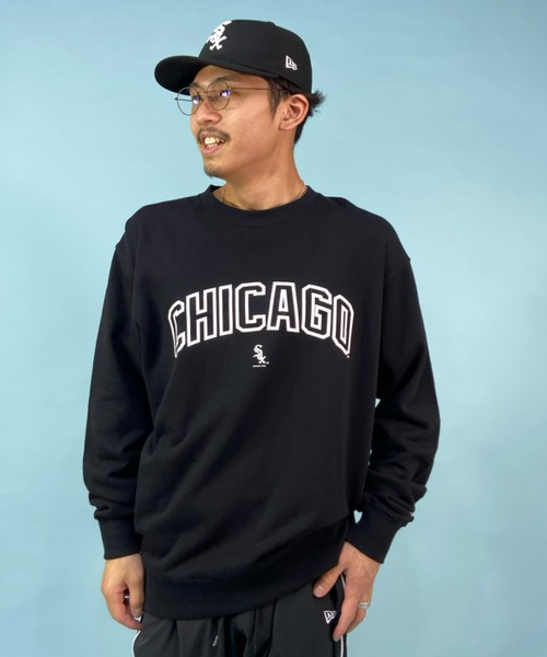 NEW ERA(ニューエラ)の「【ZOZOTOWN限定】NEW ERA/ニューエラMLBコラボ ベースボールシリーズ/カレッジロゴトレーナー ロゴスウェット/シカゴホワイトソックス オークランド アスレチックス 13331052/13331060(スウェット・メンズ・ブラック/グリーン・M/L/XL/XXL)」の19枚目の写真