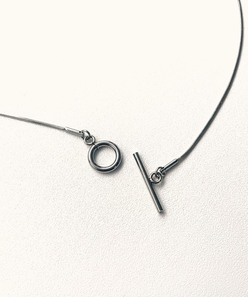 CEMONEMO(セモネモ)の「【金属アレルギー対応】 スネークチェーン マンテル ネックレス / サージカルステンレス(ネックレス・レディース・シルバー/ゴールド・FREE)」の6枚目の写真