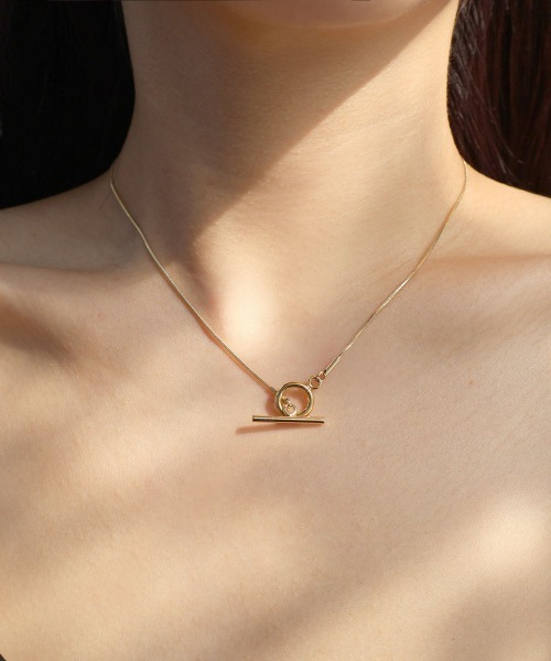 CEMONEMO(セモネモ)の「【金属アレルギー対応】 スネークチェーン マンテル ネックレス / サージカルステンレス(ネックレス・レディース・シルバー/ゴールド・FREE)」の12枚目の写真