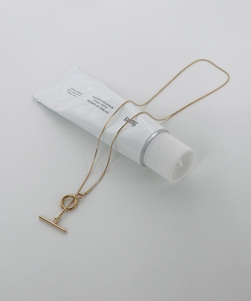 CEMONEMO(セモネモ)の「【金属アレルギー対応】 スネークチェーン マンテル ネックレス / サージカルステンレス(ネックレス・レディース・シルバー/ゴールド・FREE)」の10枚目の写真