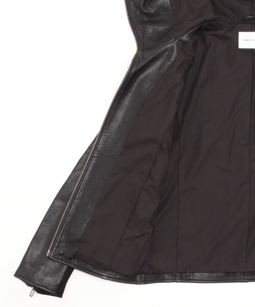 DOMENICO+SAVIO(ドメニコアンドサビオ)の「DOMENICO+SAVIO HOODED JACKET(ライダースジャケット・メンズ・ブラック・44/46/48/50)」の4枚目の写真