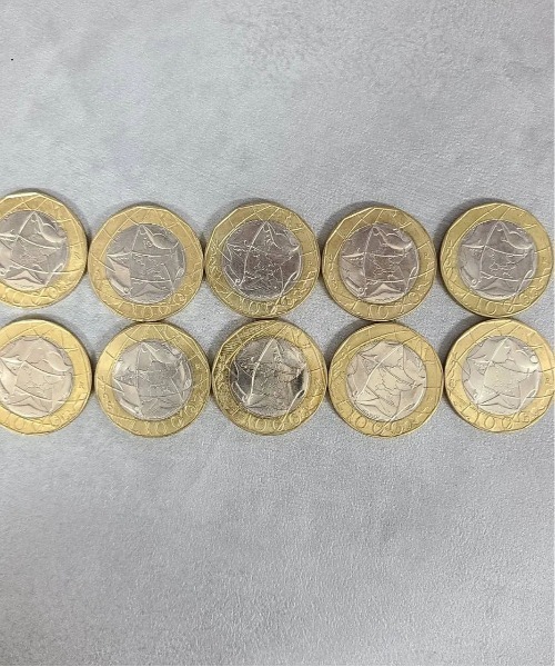 【ウクライナ記念硬貨】バイメタル コイン 2枚セット 大天使ミカエル 他 ウクライナ記念硬貨】バイメタル コイン 2枚セット 大天使