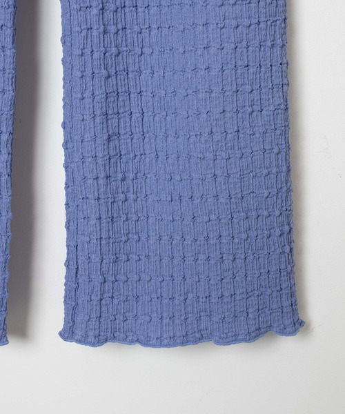 DuKKah（デュカ）の「Dukkah/【低身長向け】ストレートイージーパンツ（スラックス・レディース・ブラック/パープル/マスタード/ダークグリーン/ピンク系その他・X-SMALL）」の7枚目の写真