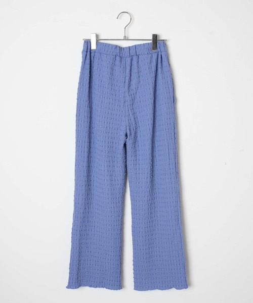 DuKKah（デュカ）の「Dukkah/【低身長向け】ストレートイージーパンツ（スラックス・レディース・ブラック/パープル/マスタード/ダークグリーン/ピンク系その他・X-SMALL）」の8枚目の写真