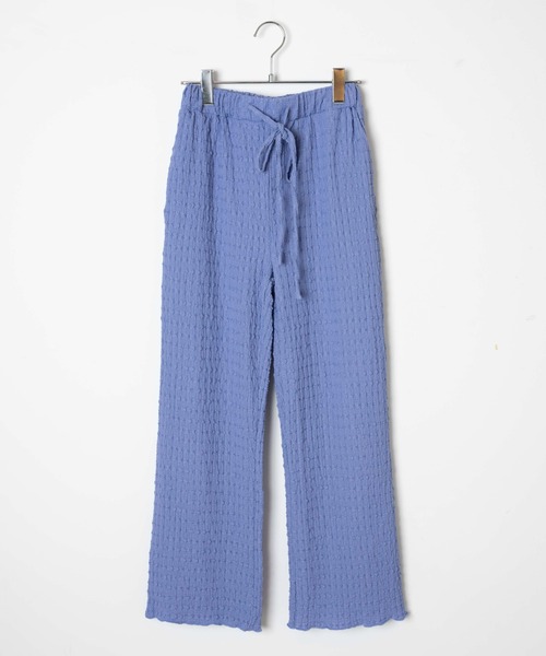 DuKKah（デュカ）の「Dukkah/【低身長向け】ストレートイージーパンツ（スラックス・レディース・ブラック/パープル/マスタード/ダークグリーン/ピンク系その他・X-SMALL）」の15枚目の写真