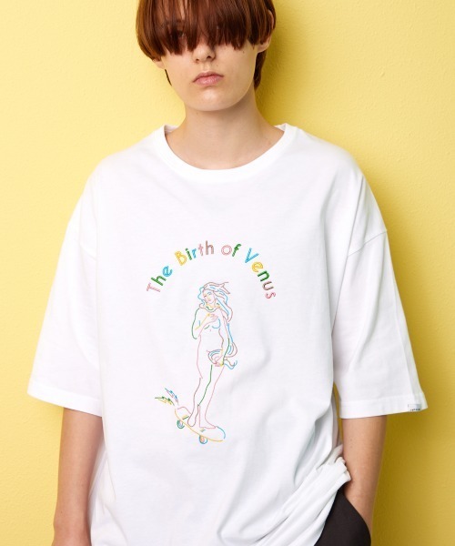 rehacer(レアセル)の「rehacer : Somewhere Museum On HW Body / サムウエア ミュージアム オン ヘビーウェイト ボディー(Tシャツ/カットソー・メンズ・ホワイト系その他/ブラック系その他/ホワイト系その他2/ブラック系その他2・LARGE/X-LARGE)」の1枚目の写真