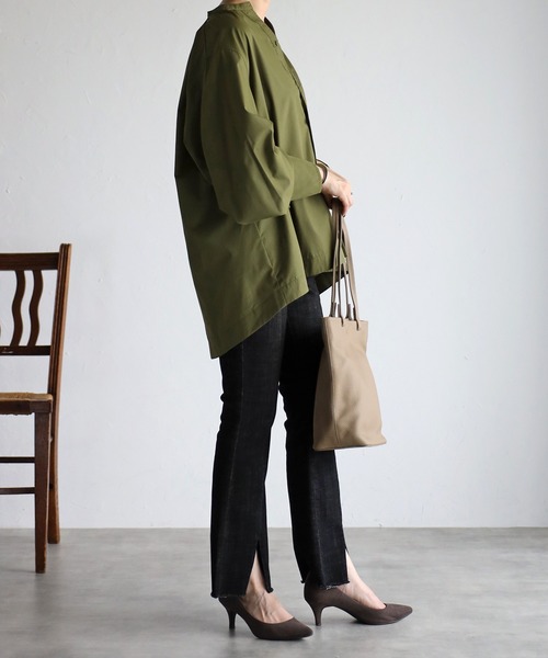 GUSCIO(グッシオ)の「【グッシオレザー】シュリンクレザー トートバッグ 牛革(トートバッグ・レディース・ブラック/レッド/ブルー/ダークグレー/ベージュ系その他・FREE)」の20枚目の写真