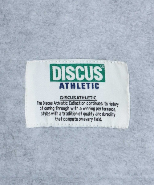 DISCUS ATHLETIC(ディスカス アスレチック)の「DISCUS ATHLETIC(ディスカスアスレチック)パイピングライン フリースハーフジッププルオーバートップス レディース(スウェット・レディース・ミント/ブルー/ブラック/グレー・M/L)」の21枚目の写真