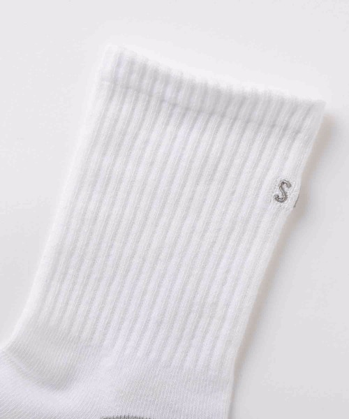 SEA（シー）の「SEA リブソックス (2PCS)（ソックス/靴下・レディース・ホワイト・ONE SIZE）」の9枚目の写真