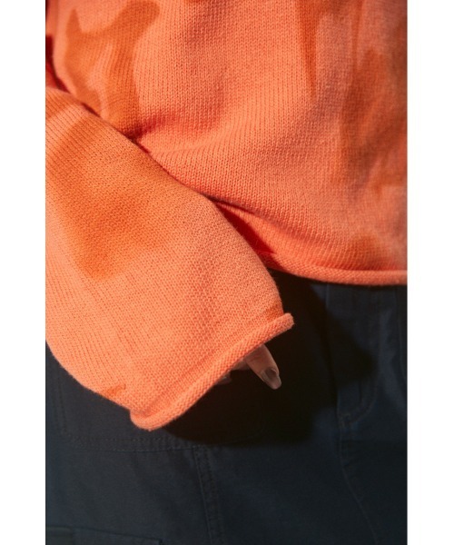LAGUA GEM（ラグアジェム）の「SAME COLOR TIE DYE LIKE KNIT タイダイ