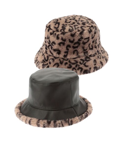 GYDA（ジェイダ）の「Reversible バケットハット（ハット・レディース・ブラック/その他1/オフホワイト・FREE）」の18枚目の写真