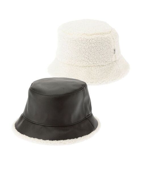 GYDA（ジェイダ）の「Reversible バケットハット（ハット・レディース・ブラック/その他1/オフホワイト・FREE）」の19枚目の写真