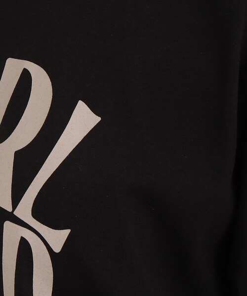 Cutie Blonde（キューティーブロンド）の「◆【レトロ感が可愛い】英字ロゴぽわん袖ロンT（Tシャツ/カットソー・レディース・ホワイト系その他/ホワイト系その他2/ホワイト系その他3/ブラック系1/ベージュ系/黄緑系3・02/03）」の19枚目の写真