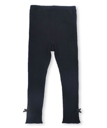 SLAPSLIP/スリット入りリボンテレコリブレギンス(80~130cm)