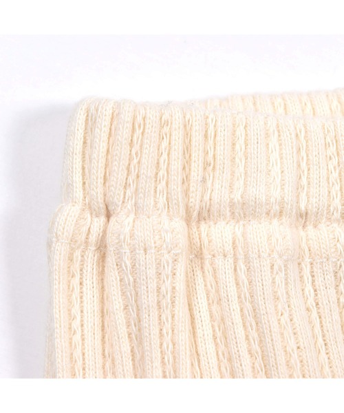 SLAP SLIP（スラップスリップ）の「SLAPSLIP/スリット入りリボンテレコリブレギンス(80~130cm)（レギンス/スパッツ・キッズ・ピンク/オフホワイト/ブラック・100/120/130/80/110/90）」の7枚目の写真