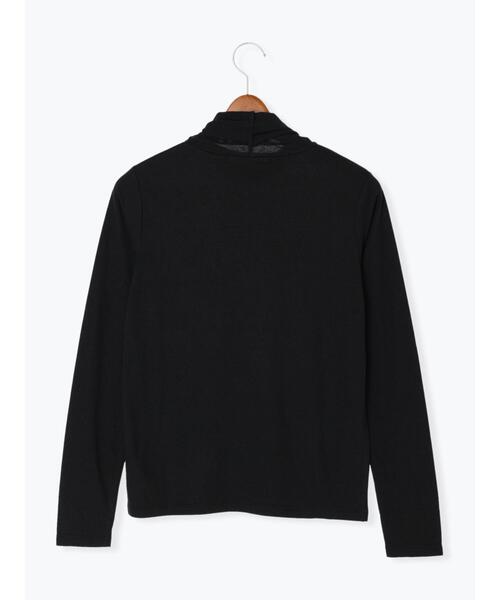 Lugnoncure（ルノンキュール）の「タートルネックトップス（ニット/セーター・レディース・オフホワイト/ブラック・ﾌﾘ-）」の16枚目の写真