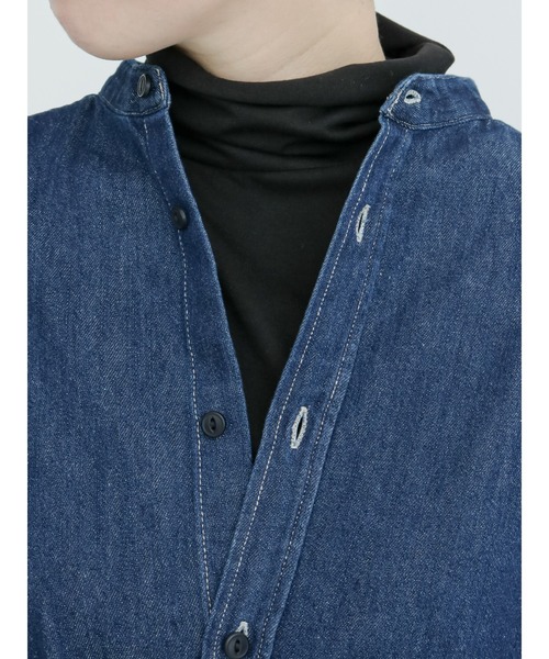 Lugnoncure（ルノンキュール）の「タートルネックトップス（ニット/セーター・レディース・オフホワイト/ブラック・ﾌﾘ-）」の2枚目の写真