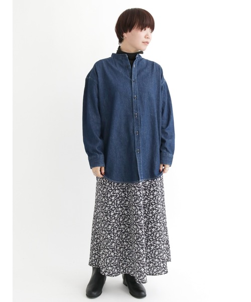 Lugnoncure（ルノンキュール）の「タートルネックトップス（ニット/セーター・レディース・オフホワイト/ブラック・ﾌﾘ-）」の5枚目の写真