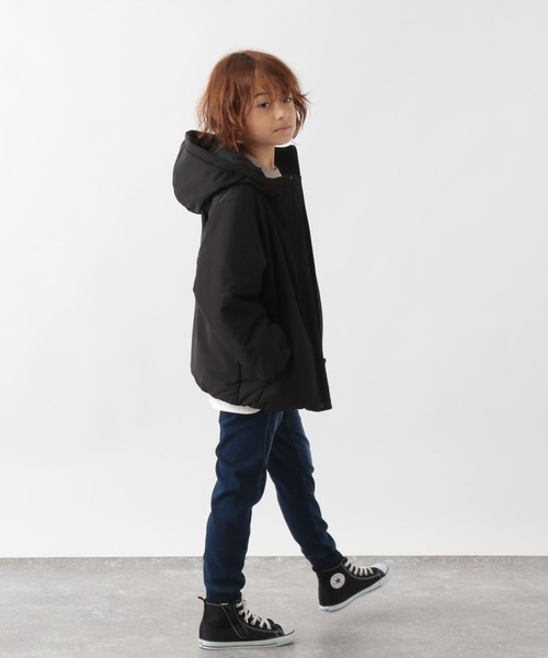 GLOBAL WORK（グローバルワーク）の「ライトウォームブルゾン/295023（ブルゾン・キッズ・ブラック/グレー系その他2/カーキ・100cm/110cm/120cm/130cm/140cm/150cm/160cm）」の19枚目の写真