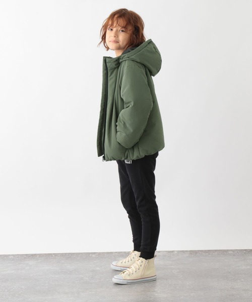 GLOBAL WORK（グローバルワーク）の「ライトウォームブルゾン/295023（ブルゾン・キッズ・ブラック/グレー系その他2/カーキ・100cm/110cm/120cm/130cm/140cm/150cm/160cm）」の20枚目の写真