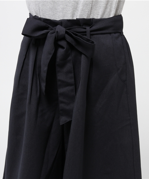 mystic（ミスティック）の「共地ベルトハーフパンツ（その他パンツ・レディース・グレー/ネイビー/オフホワイト・ﾌﾘ-）」の15枚目の写真