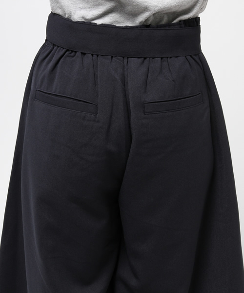 mystic（ミスティック）の「共地ベルトハーフパンツ（その他パンツ・レディース・グレー/ネイビー/オフホワイト・ﾌﾘ-）」の6枚目の写真