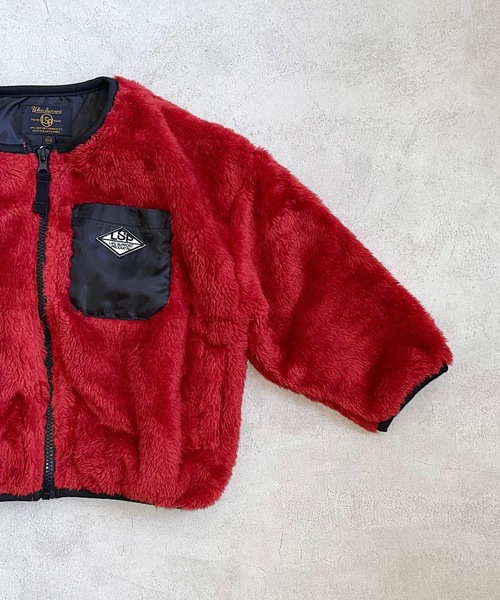 Life Support Products(ライフサポートプロダクツ)の「ボアジップアウター(80~150cm)(その他アウター・キッズ・レッド/ブラウン/ブラック/カーキ/オフホワイト/ブルー・80/90/95/100/110/120/130/140/150)」の17枚目の写真