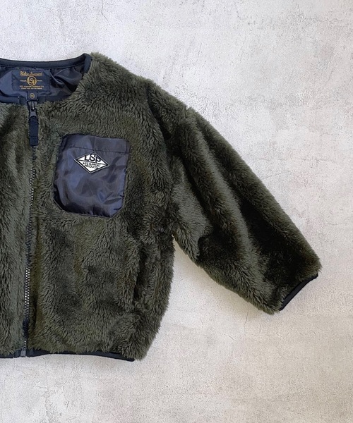 Life Support Products(ライフサポートプロダクツ)の「ボアジップアウター(80~150cm)(その他アウター・キッズ・レッド/ブラウン/ブラック/カーキ/オフホワイト/ブルー・80/90/95/100/110/120/130/140/150)」の15枚目の写真