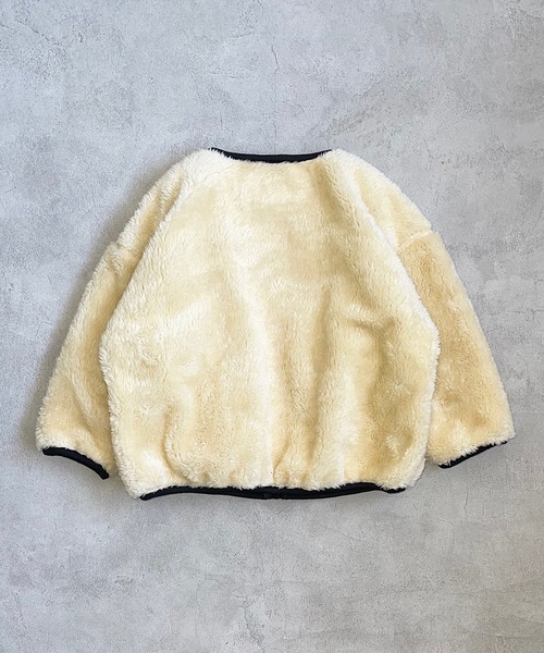 Life Support Products(ライフサポートプロダクツ)の「ボアジップアウター(80~150cm)(その他アウター・キッズ・レッド/ブラウン/ブラック/カーキ/オフホワイト/ブルー・80/90/95/100/110/120/130/140/150)」の9枚目の写真