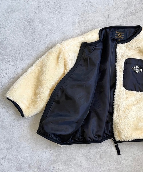 Life Support Products(ライフサポートプロダクツ)の「ボアジップアウター(80~150cm)(その他アウター・キッズ・レッド/ブラウン/ブラック/カーキ/オフホワイト/ブルー・80/90/95/100/110/120/130/140/150)」の10枚目の写真