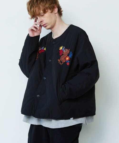 rehacer(レアセル)の「rehacer : SouvenirArmy Quilting Jacket / スーベニア アーミー キルティングジャケット(ミリタリージャケット・メンズ・ブラック/カーキ/オレンジ・SMALL/MEDIUM/LARGE)」の22枚目の写真