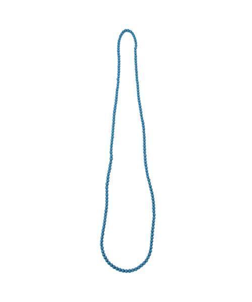 BEAMS BOY（ビームスボーイ）の「BEAMS BOY / ウッド ビーズ ネックレス（ネックレス・レディース・ホワイト/ピンク/ネイビー・ONE SIZE）」の5枚目の写真