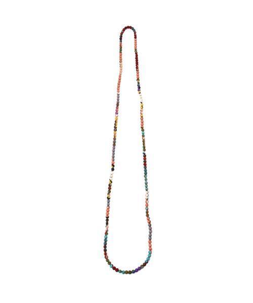 BEAMS BOY（ビームスボーイ）の「BEAMS BOY / ウッド ビーズ ネックレス（ネックレス・レディース・ホワイト/ピンク/ネイビー・ONE SIZE）」の13枚目の写真