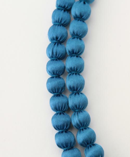 BEAMS BOY（ビームスボーイ）の「BEAMS BOY / ウッド ビーズ ネックレス（ネックレス・レディース・ホワイト/ピンク/ネイビー・ONE SIZE）」の9枚目の写真