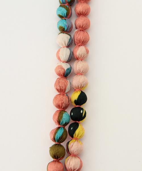 BEAMS BOY（ビームスボーイ）の「BEAMS BOY / ウッド ビーズ ネックレス（ネックレス・レディース・ホワイト/ピンク/ネイビー・ONE SIZE）」の11枚目の写真