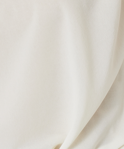 qualite(カリテ)の「シアクルーカットソー(Tシャツ/カットソー・レディース・オフホワイト/ブラック・フリー)」の12枚目の写真