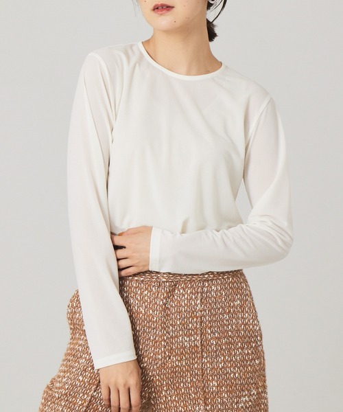 qualite（カリテ）の「シアクルーカットソー（Tシャツ