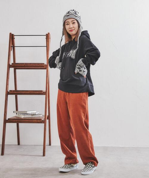 coen(コーエン)の「ノルディック柄ニットワッチ(ニットキャップ/ビーニー・レディース・オフホワイト/グレー・FREE)」の9枚目の写真