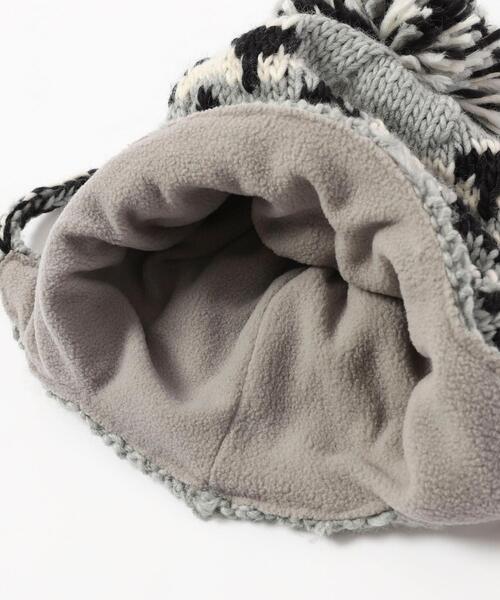 coen(コーエン)の「ノルディック柄ニットワッチ(ニットキャップ/ビーニー・レディース・オフホワイト/グレー・FREE)」の14枚目の写真