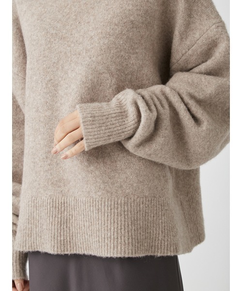 Mila Owen（ミラオーウェン）の「リャマタートルニットプルオーバー