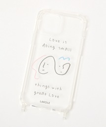 LAKOLE | ドローイングフェイスフックiPhoneケース / 174936(スマホケース/カバー)
