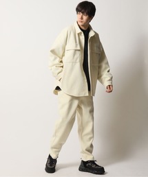 テックウールCPOジャケット×テーパードパンツ 上下セットアップ