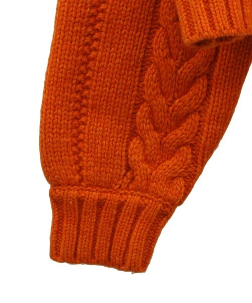 セール】SHORT CABLE TURTLE KNIT TOPS（ニット/セーター）｜CLANE