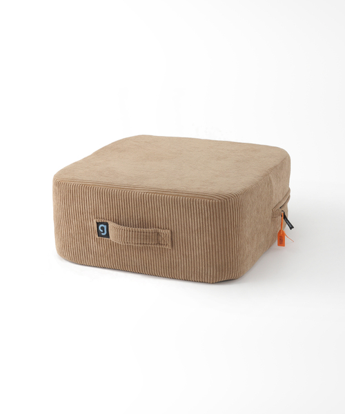 gymterior ジムテリア シェイプエイトトランポリン クッション ベージュ gymterior トランポリン クッション 室内 エクササイズ ダイエット